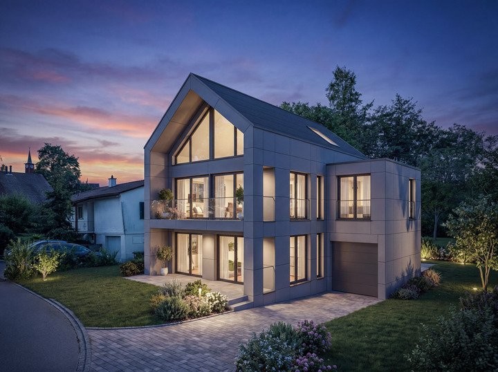 677m² building land