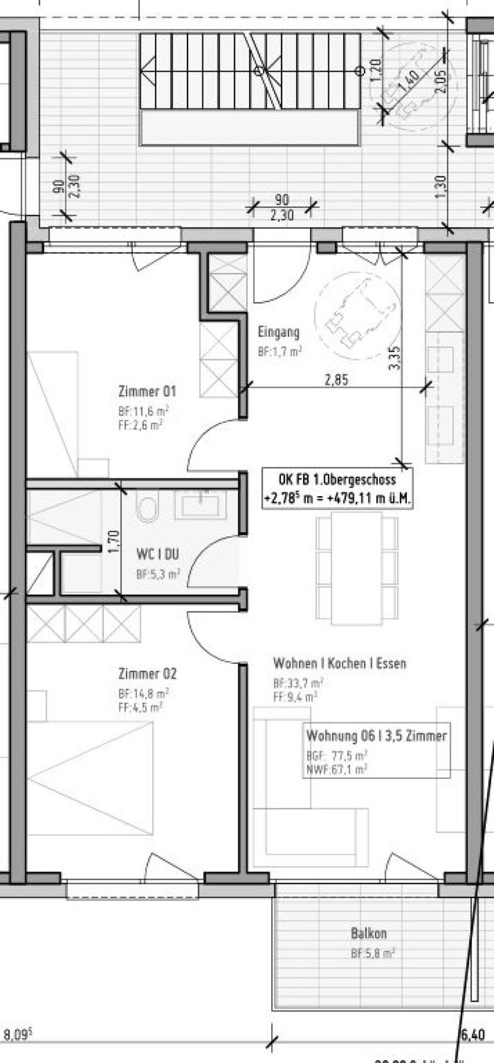 3 ½ rooms apartment, Foto 6 von 6
