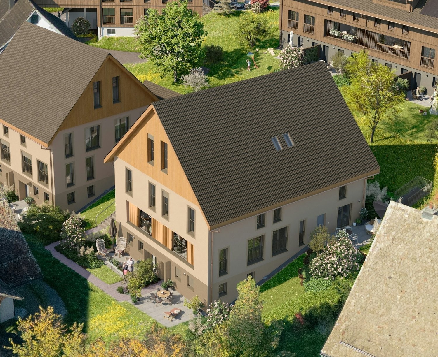 5 ½ pièces maison jumelée