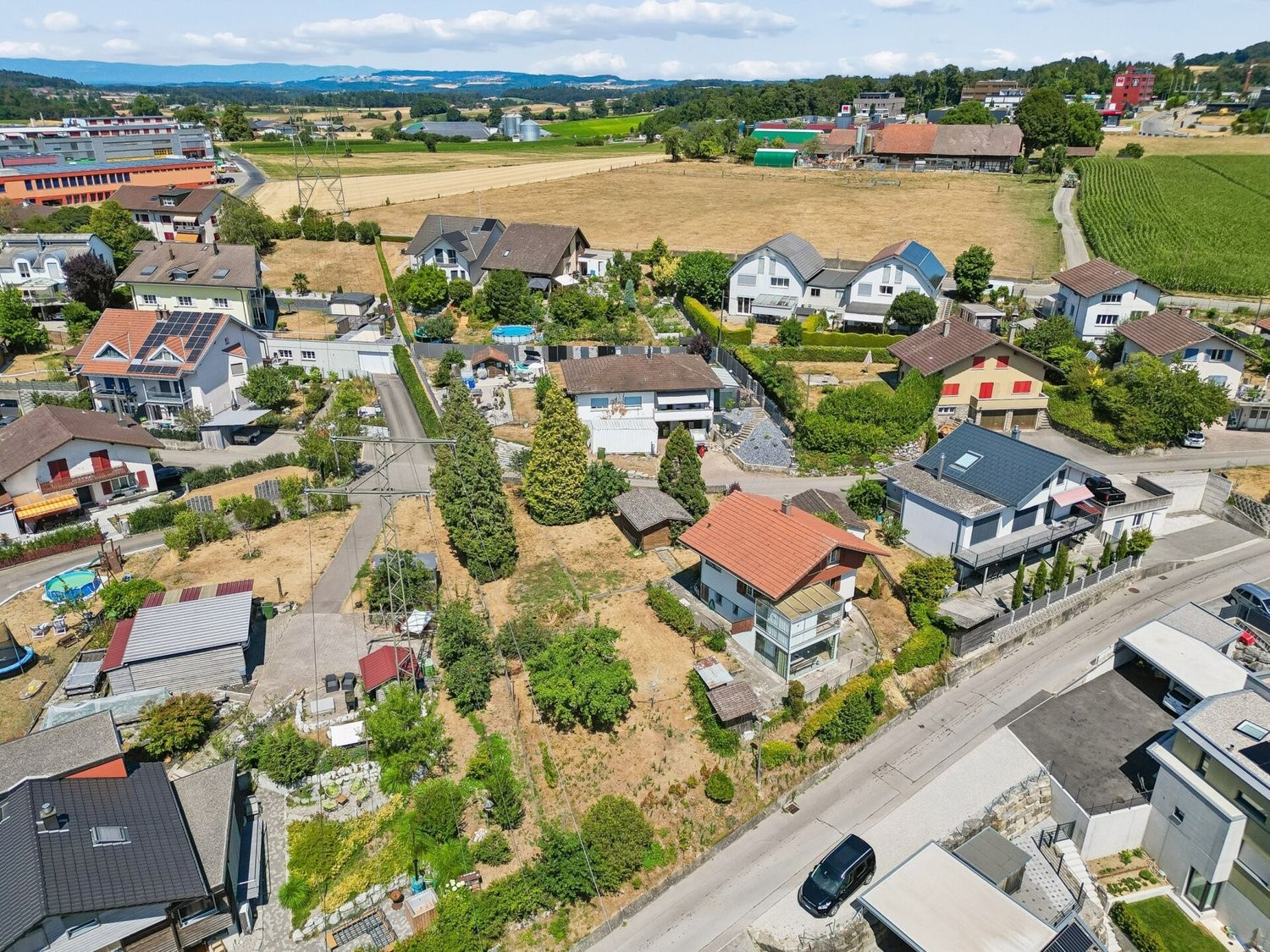941m² building land