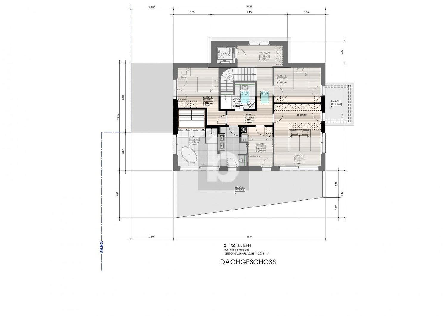 717m² di terreno edificabile