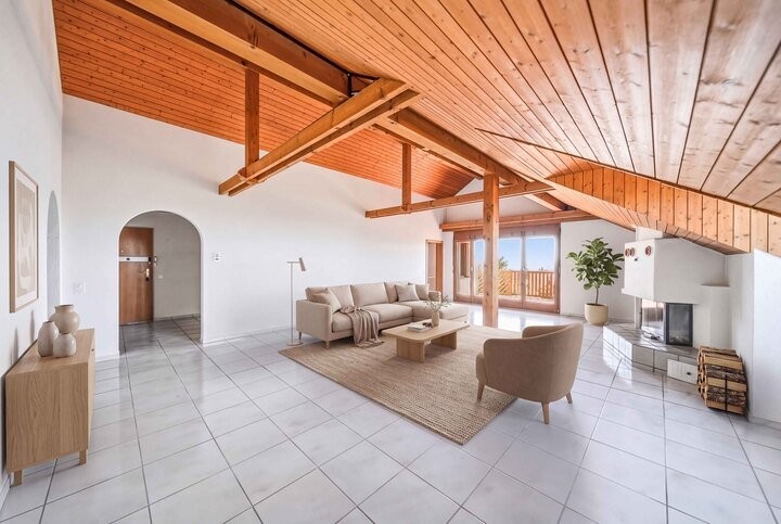 Appartement mansardé de 4 ½ pièces