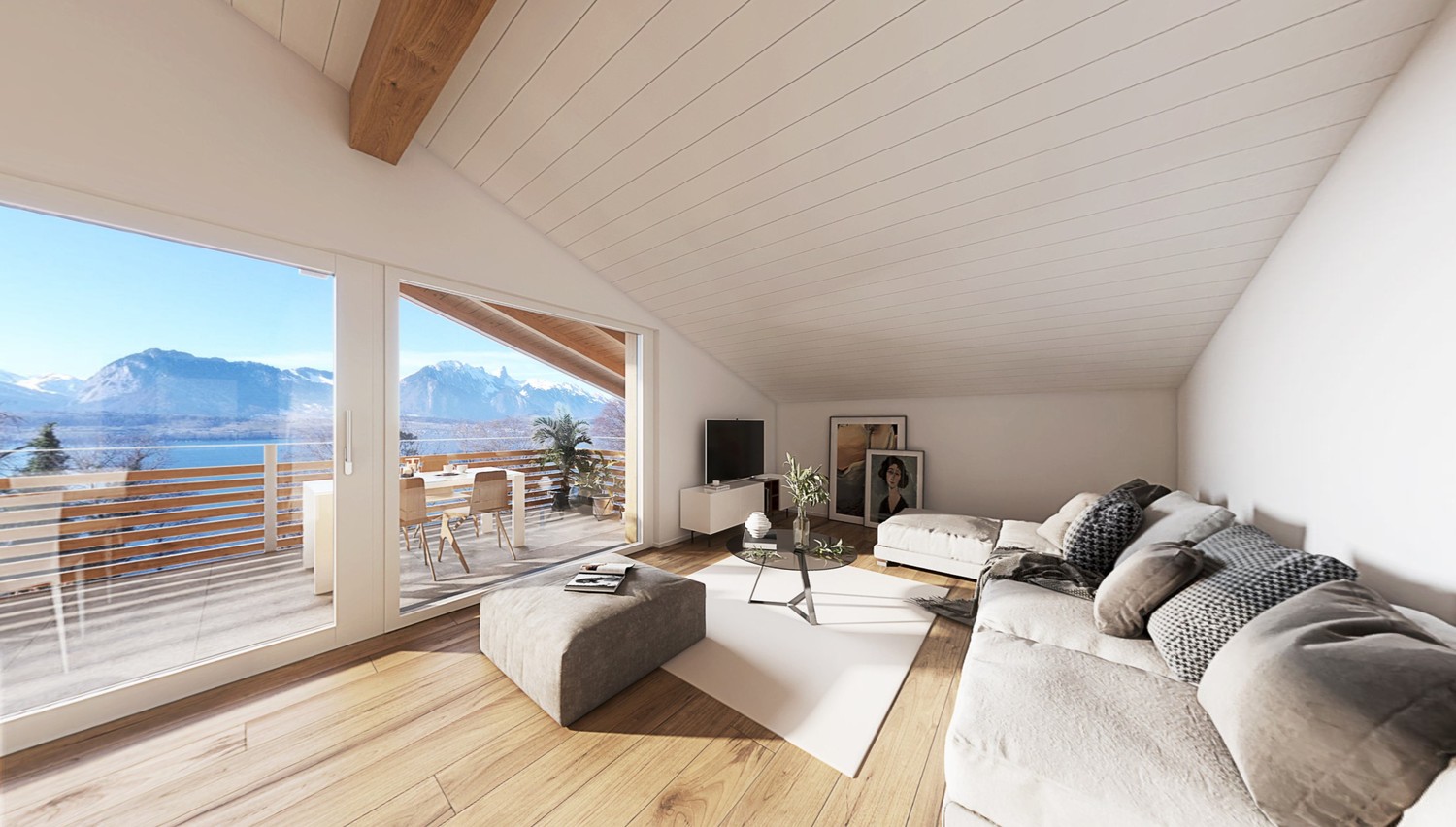 4 ½ rooms roof flat