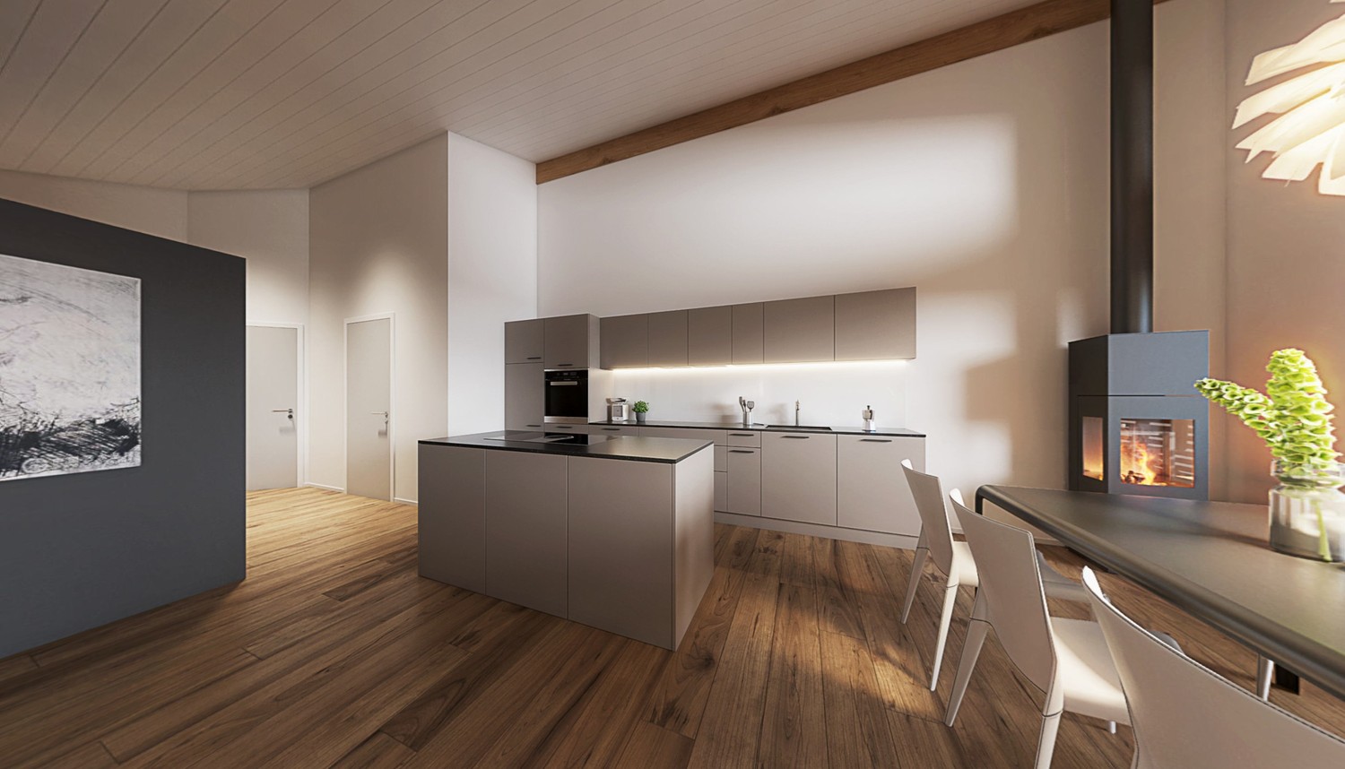 4 ½ rooms roof flat
