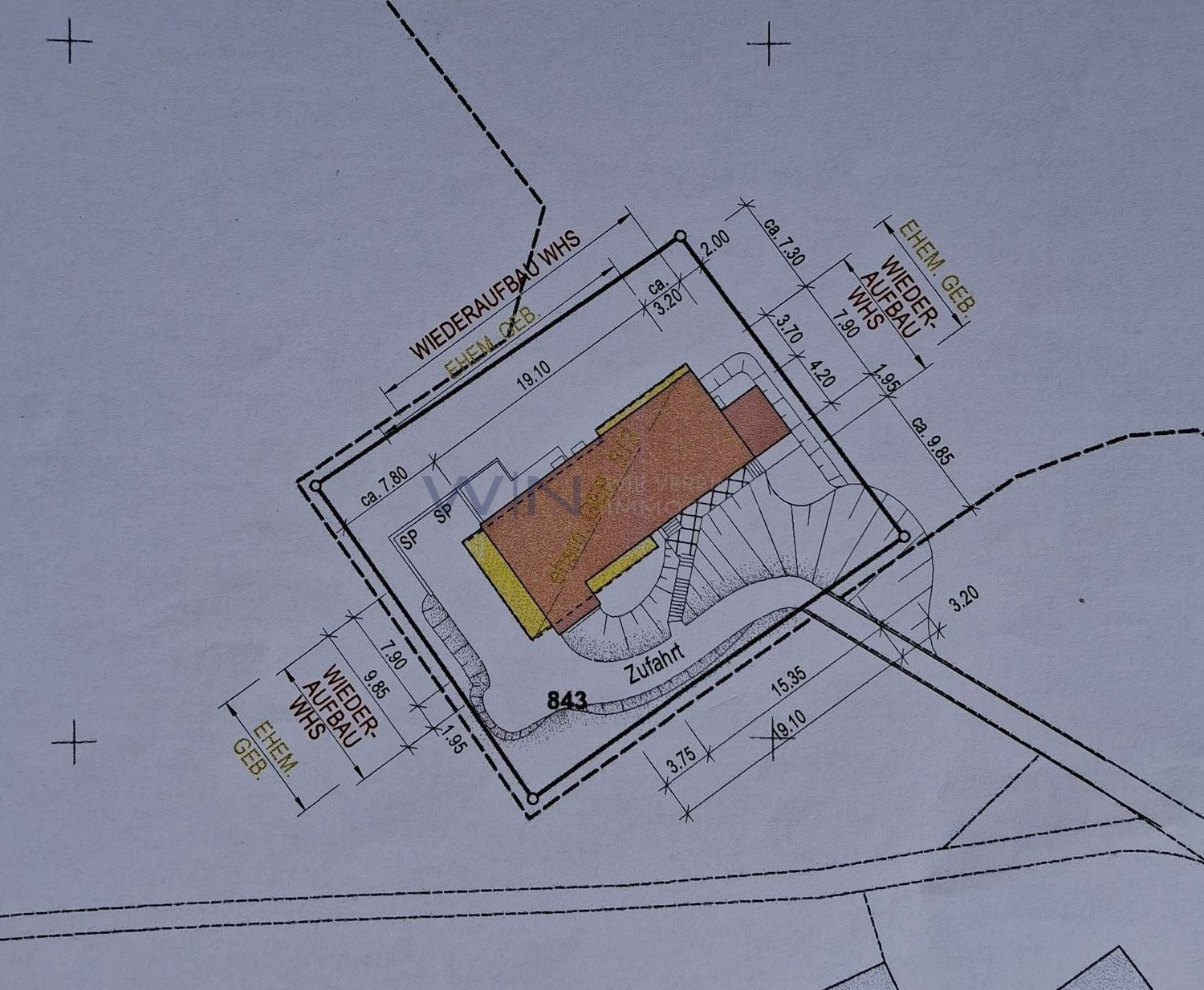 880m² di terreno edificabile, foto 5 di 6