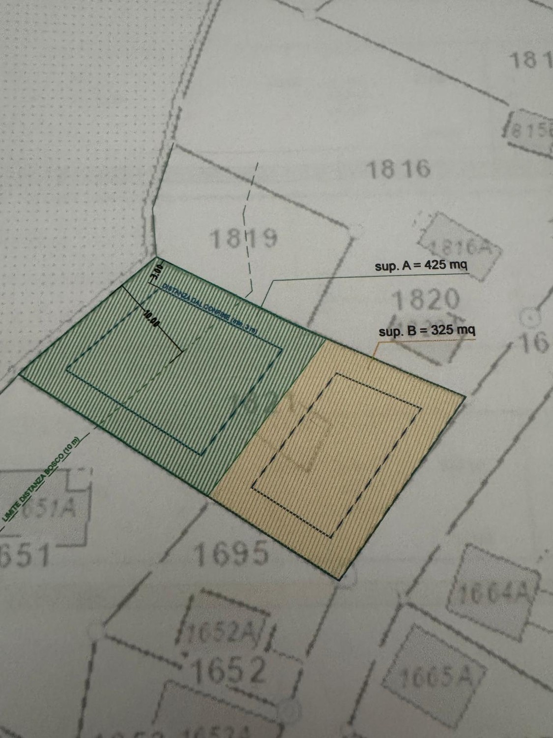750m² building land, photo 2 of 4
