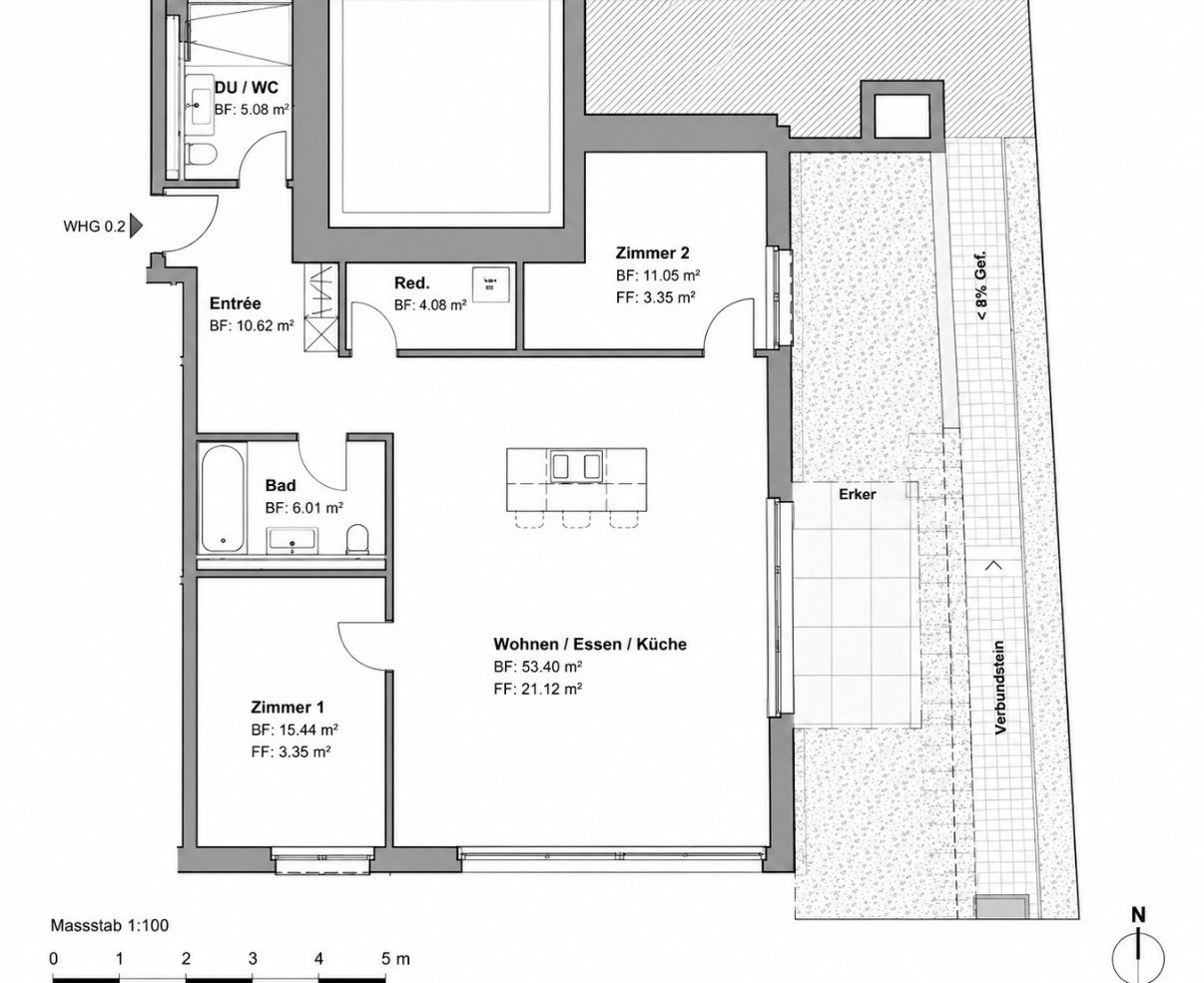 2 ½ rooms apartment, Foto 10 von 10