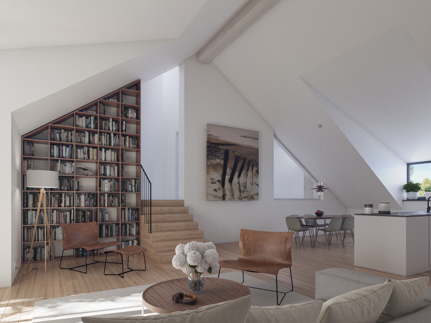 4 ½ rooms roof flat