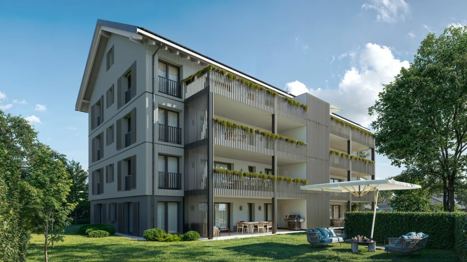 Appartement de 5 ½ pièces en attique