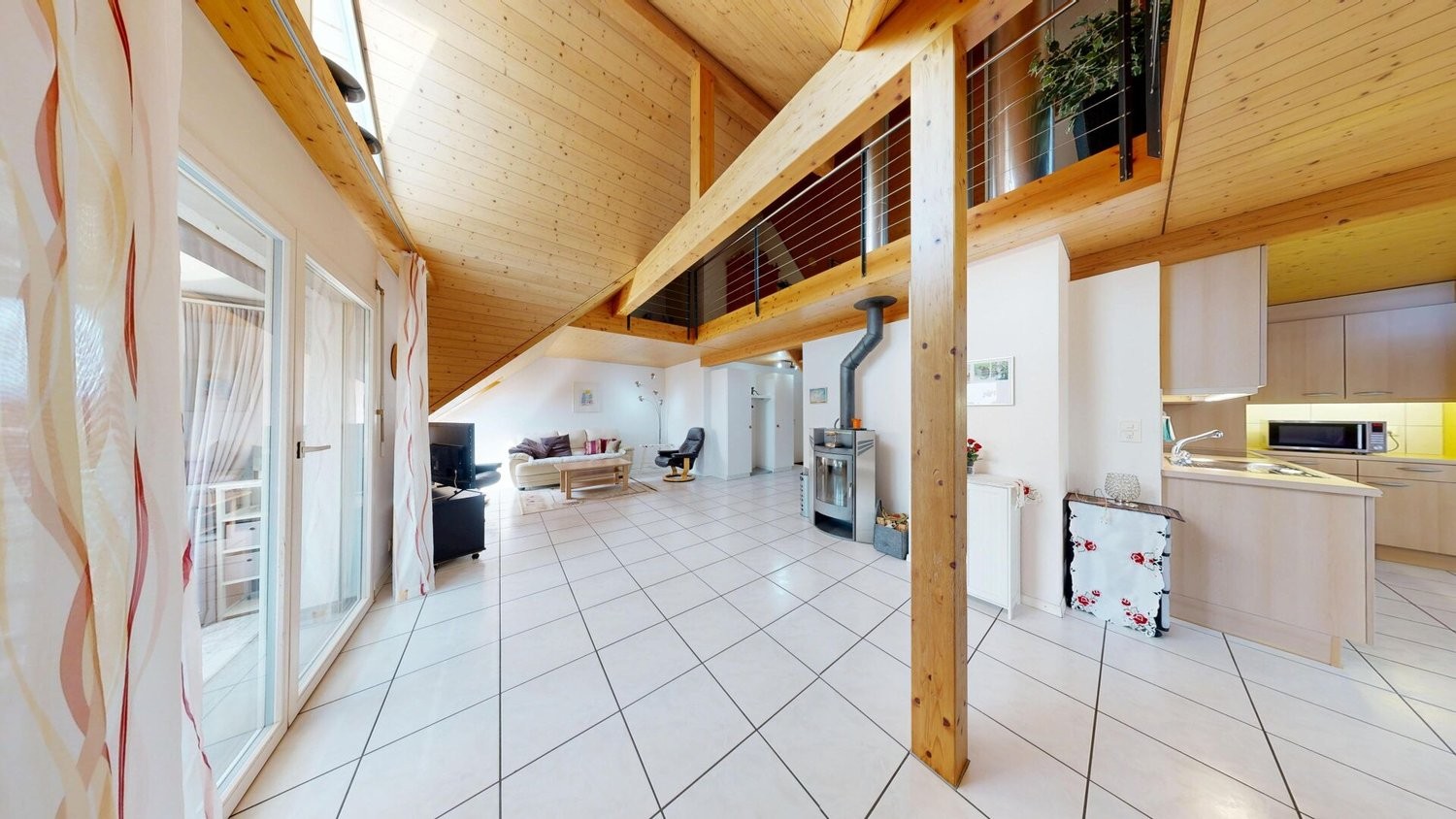 3 ½ rooms roof flat