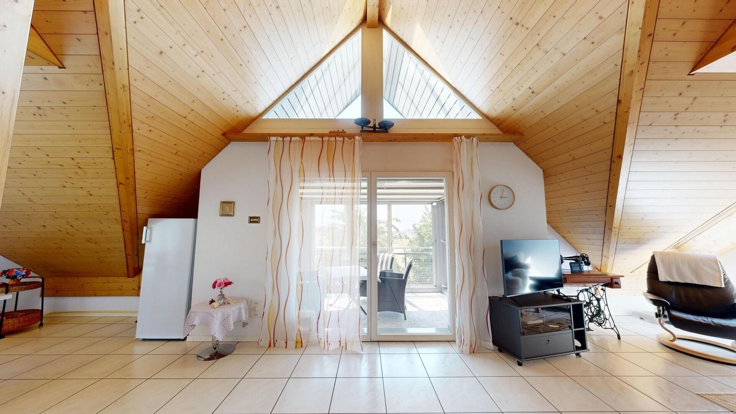 3 ½ rooms roof flat