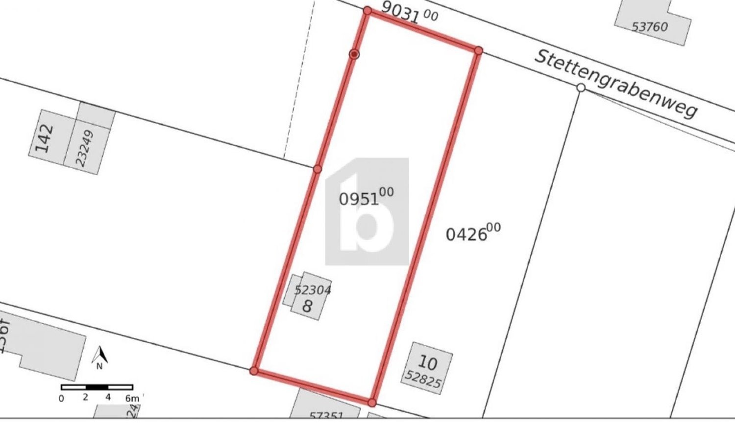 1751m² building land, photo 2 of 3