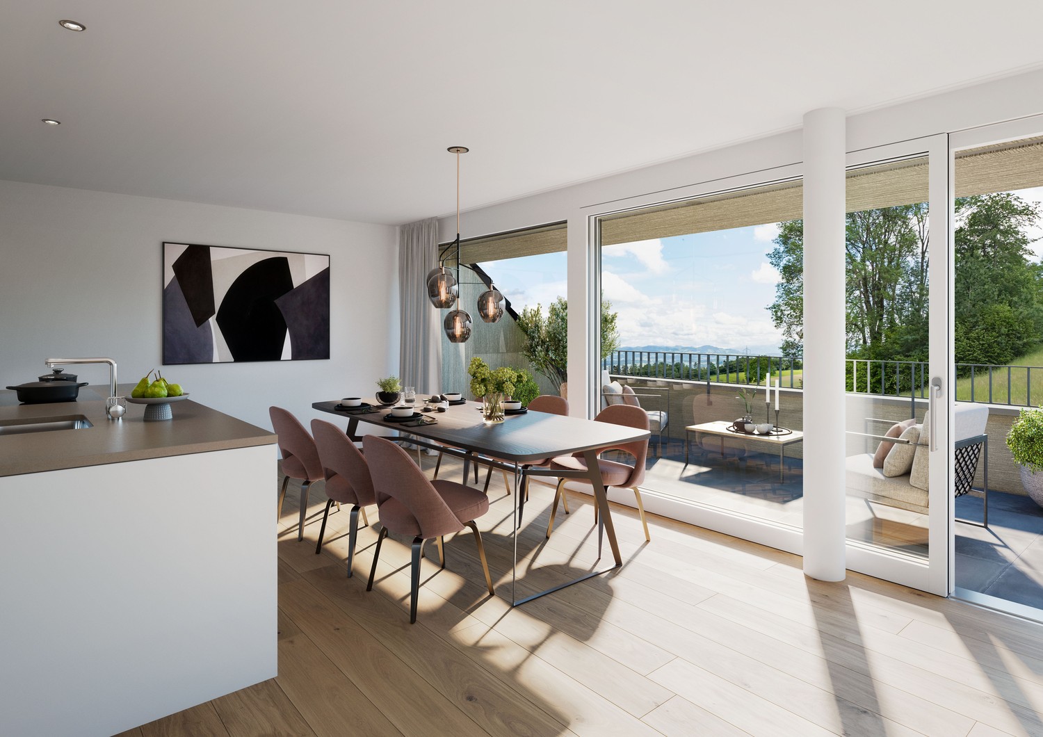 5 ½ rooms roof flat