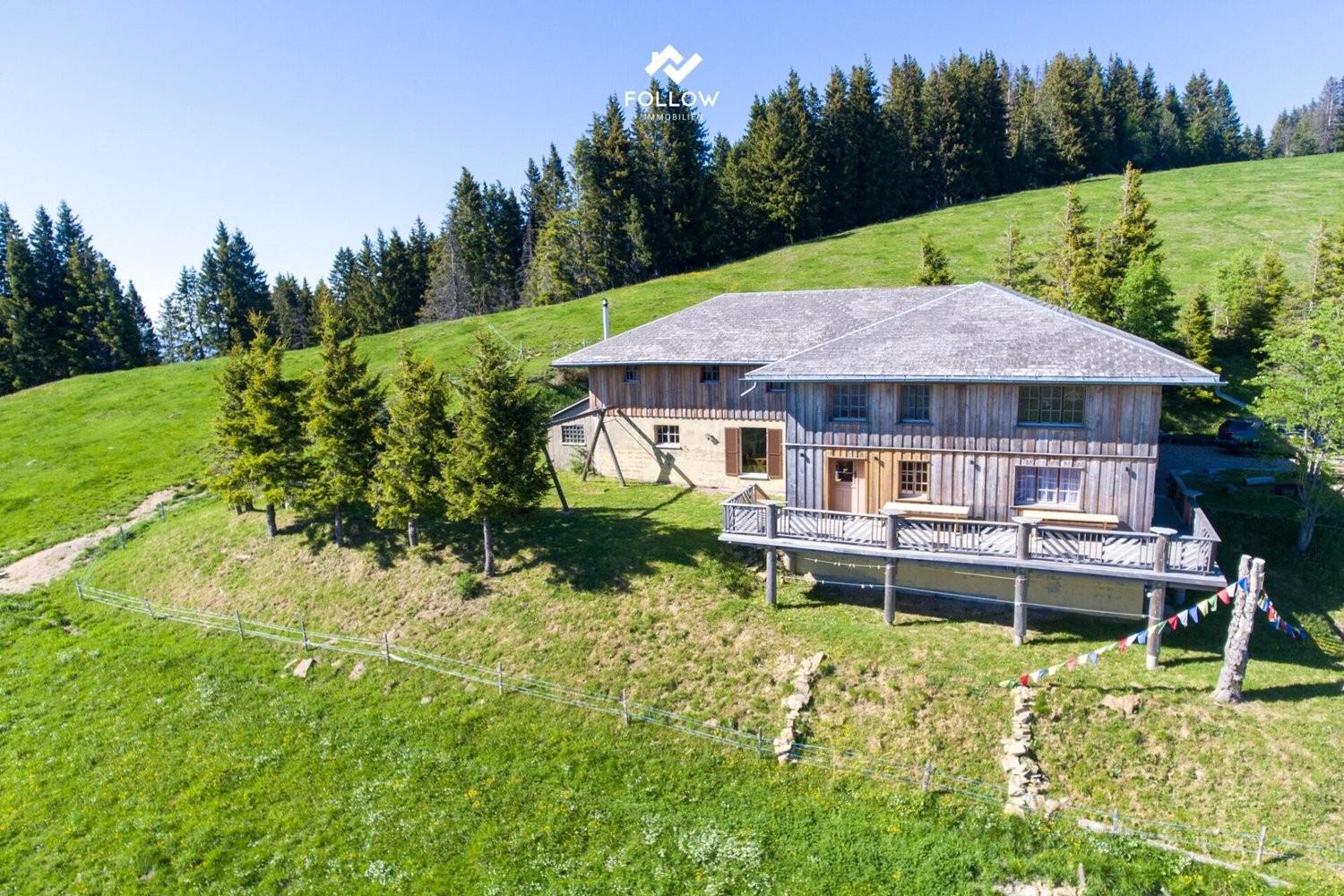 Ferme de montagne de 676m²
