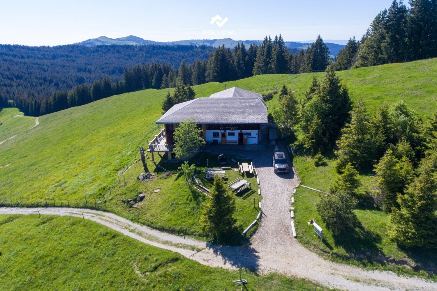 Ferme de montagne de 676m²