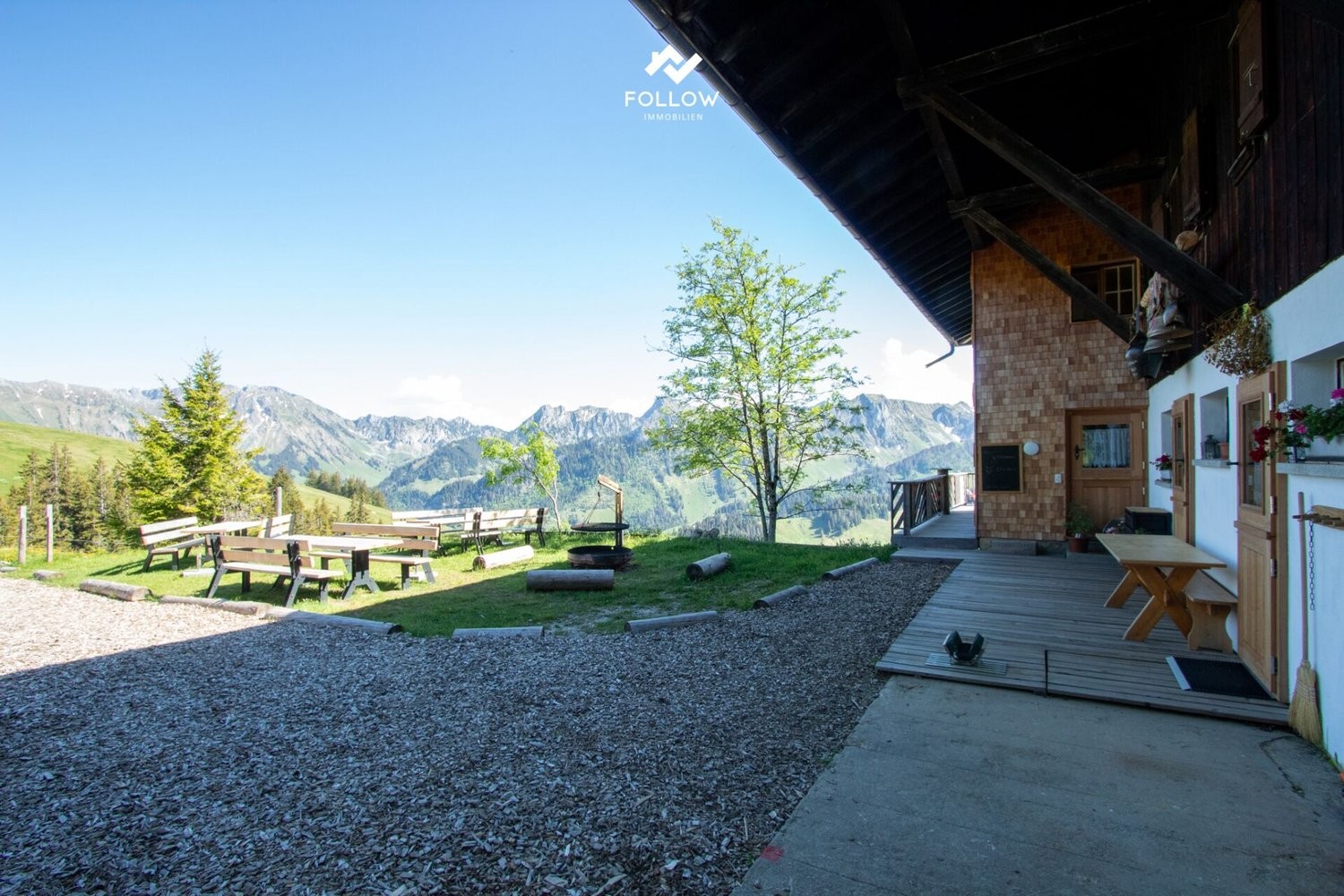 Ferme de montagne de 676m²