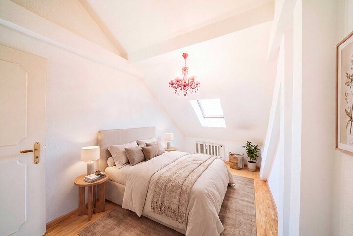 2 ½ rooms attic flat