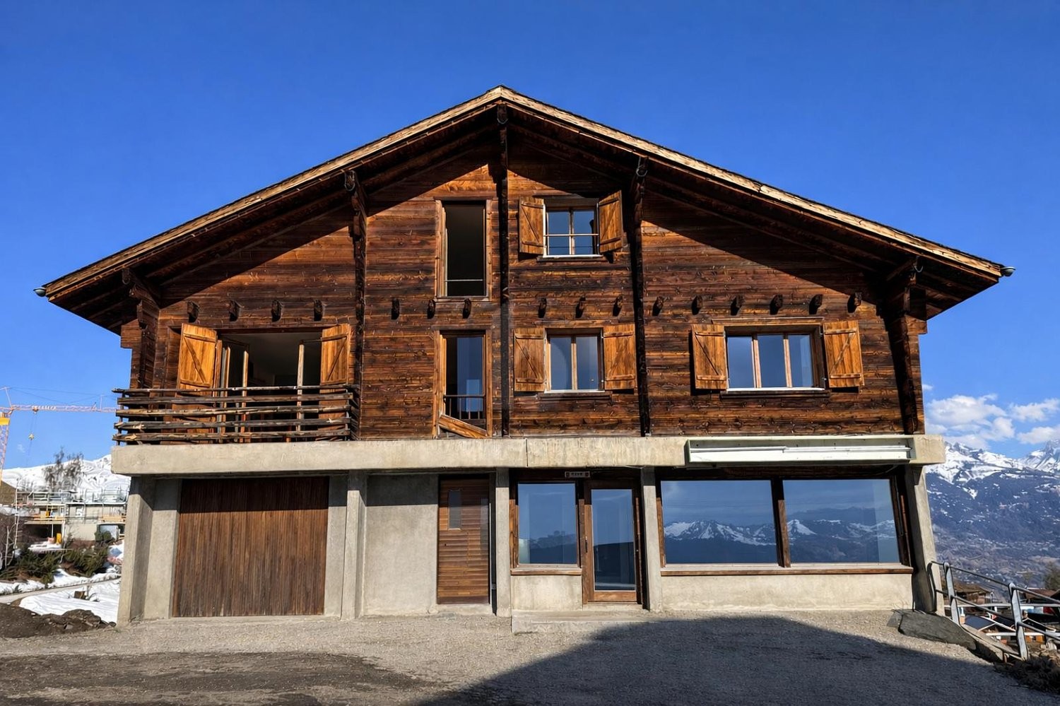 12-Zimmer-Chalet