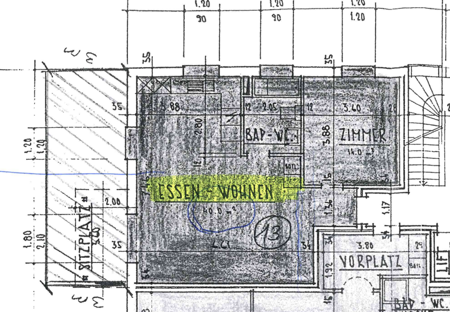 2 ½ Zimmer-Wohnung