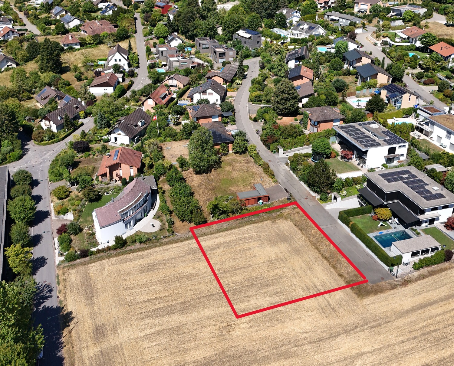 863m² building land