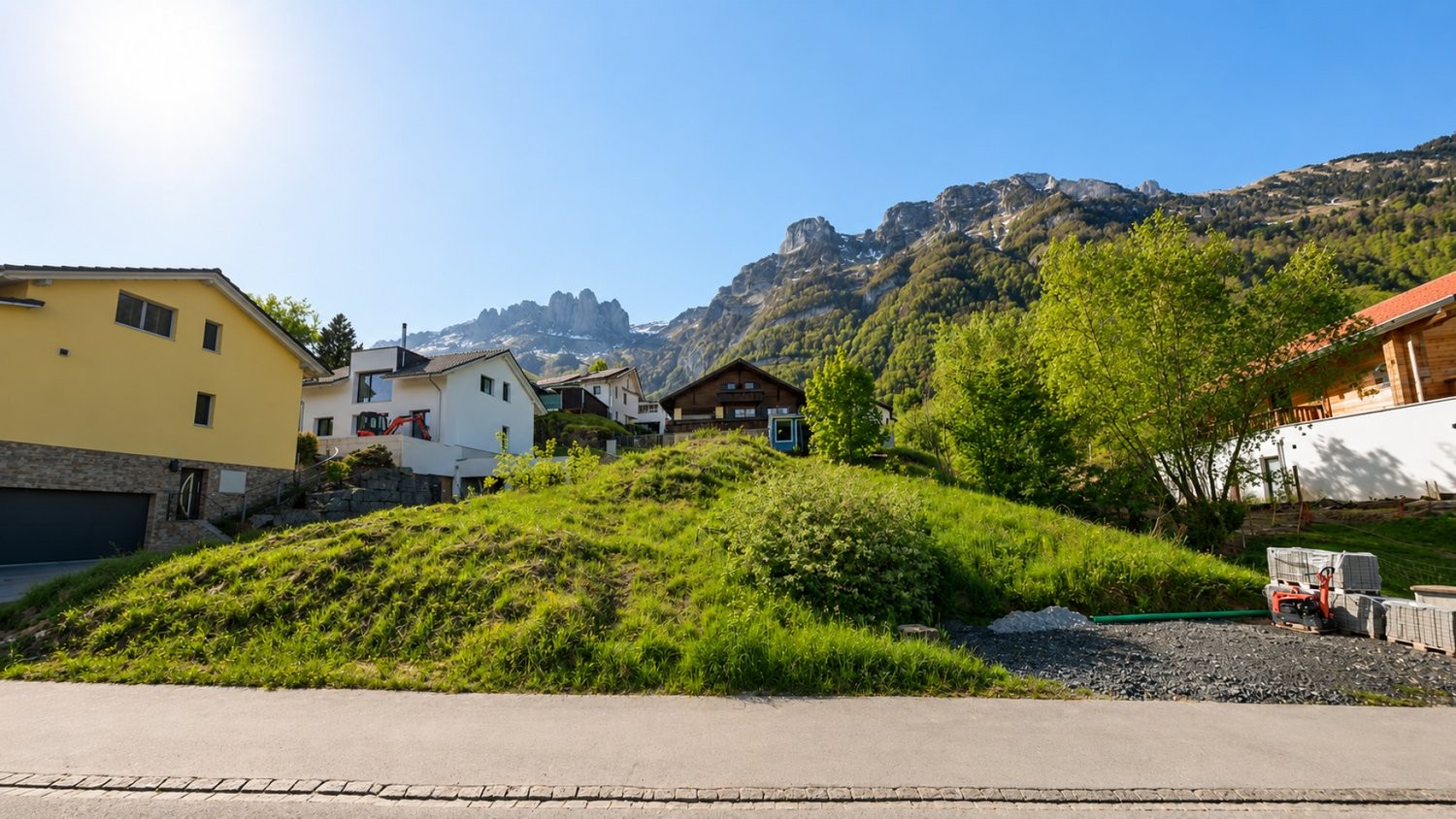 805m² building land