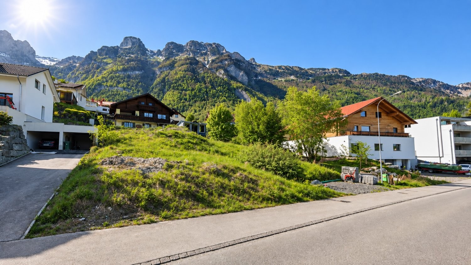 805m² building land