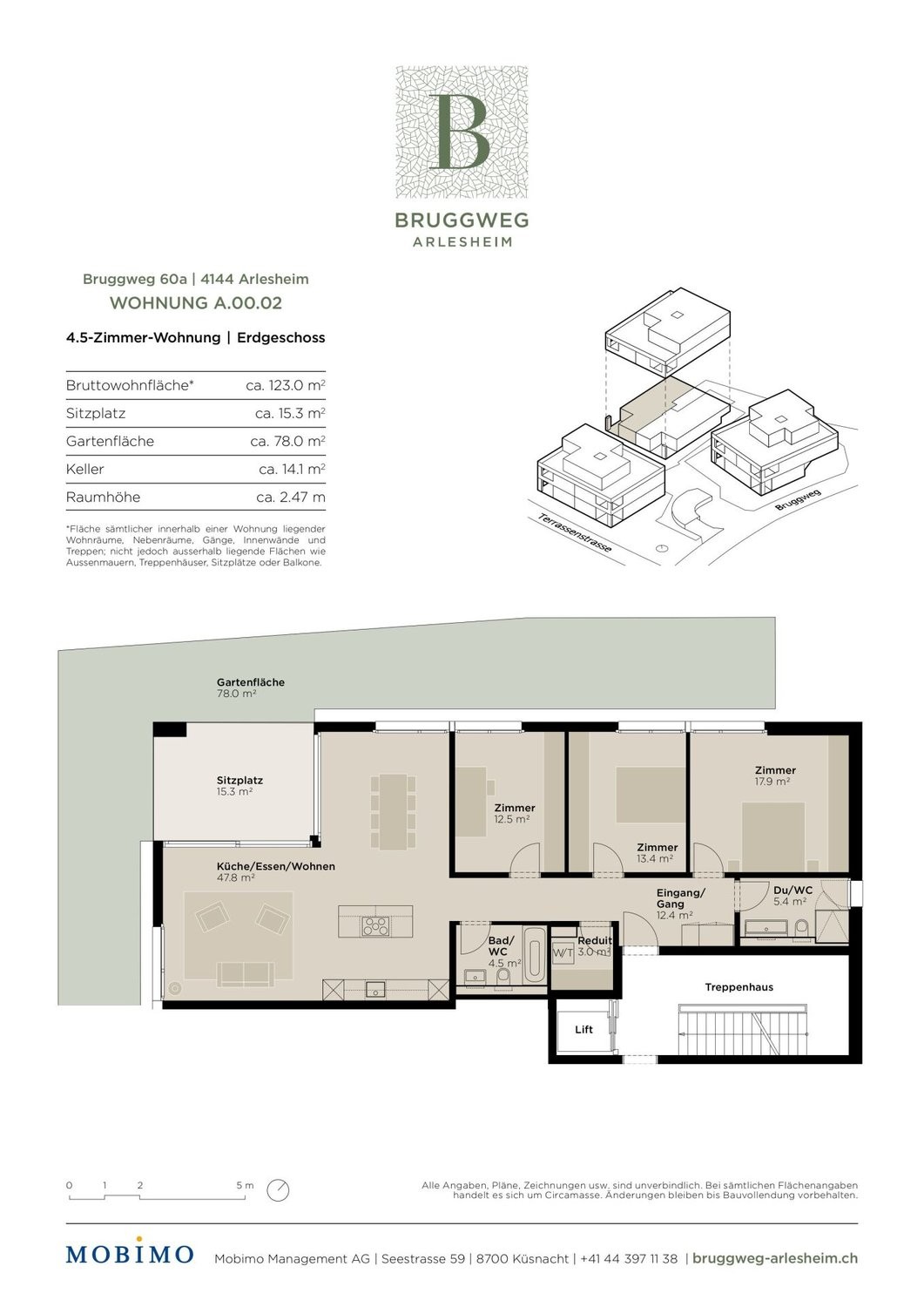 4 ½ rooms apartment
