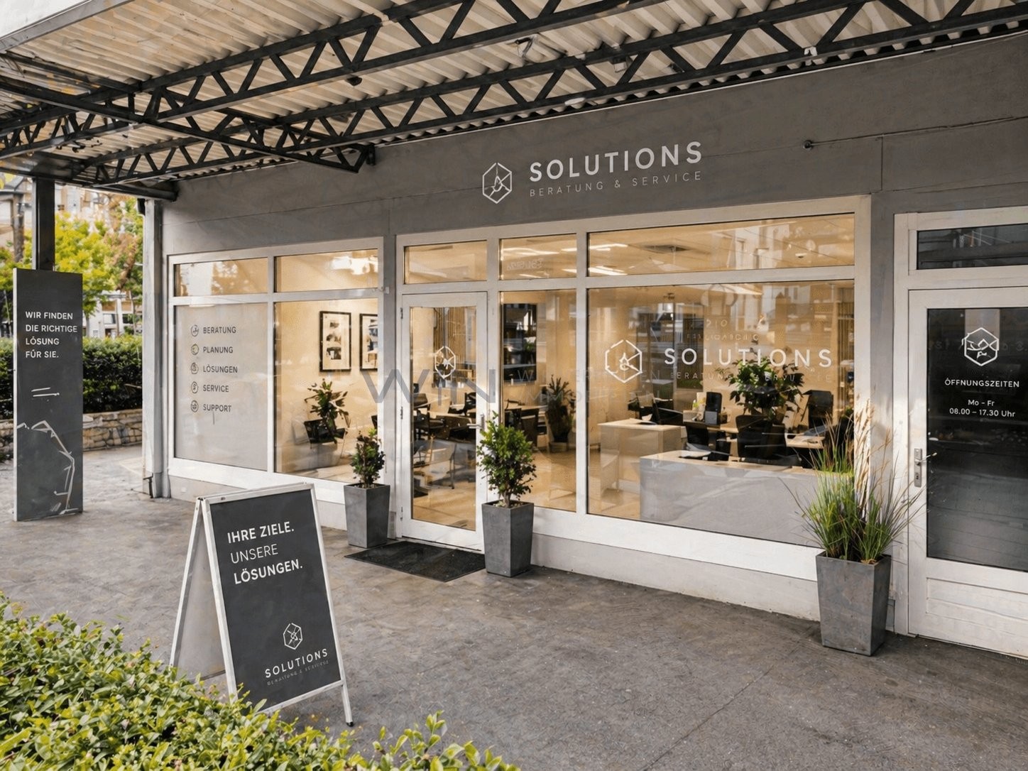 168m² shop