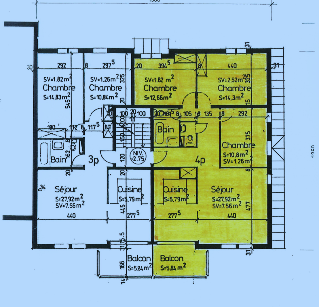4 ½ Zimmer Wohnung