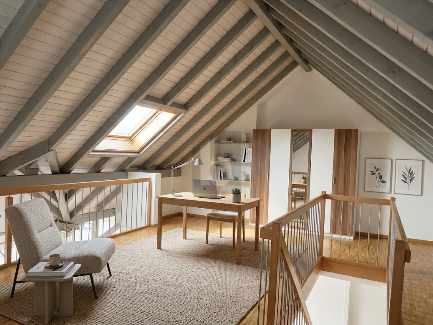 4 ½ rooms attic flat, photo 4 sur 4