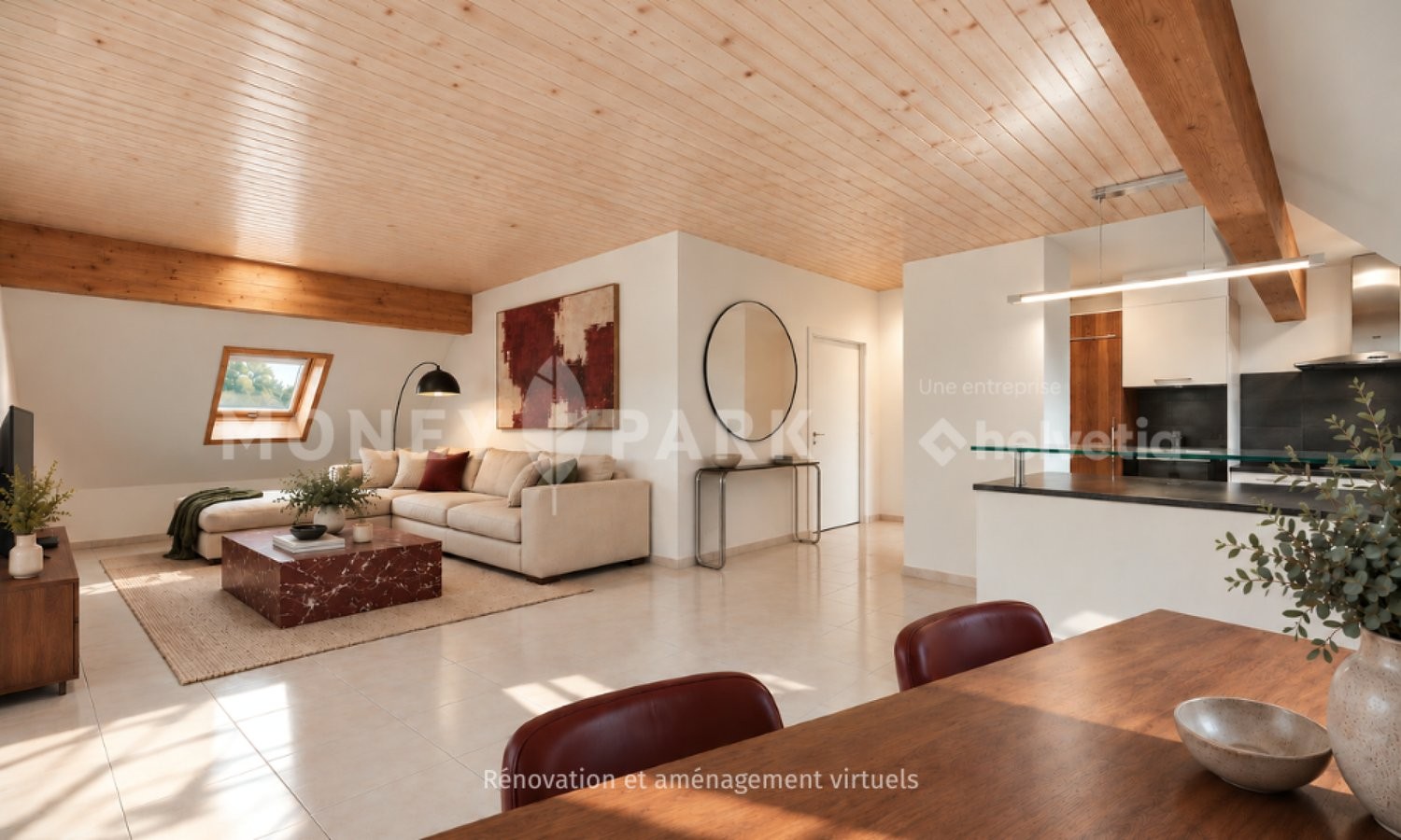1 ½ Zimmer Dachwohnung, Foto 4 von 10
